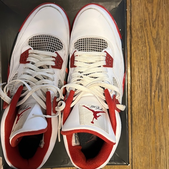 AIR JORDAN 4 RETRO OG 'FIRE RED' 2012 - Picture 5 of 5